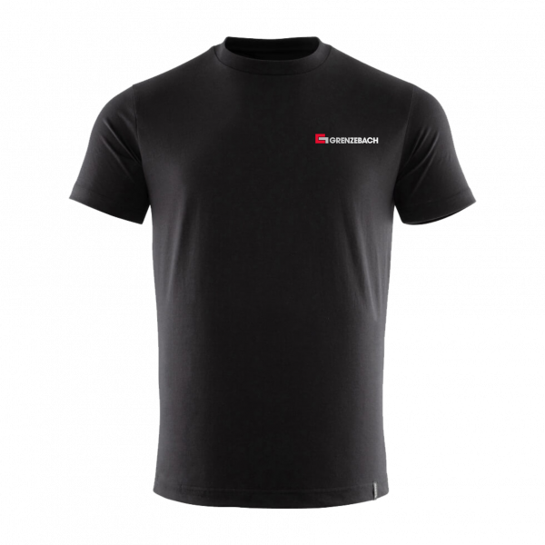 T-Shirt kurzarm Schwarz